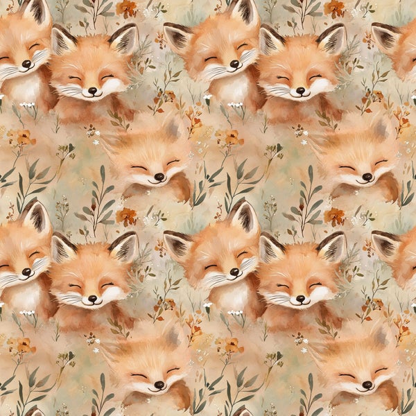 Tripp trapp sy&ouml;tt&ouml;tuolin pehmuste Ketunpoikaset  (TILAUSTUOTE)